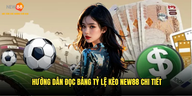Cách đọc bảng tỷ lệ kèo trên New88 cho người mới bắt đầu? 3 Hướng dẫn đọc bảng tỷ lệ kèo New88 chi tiết