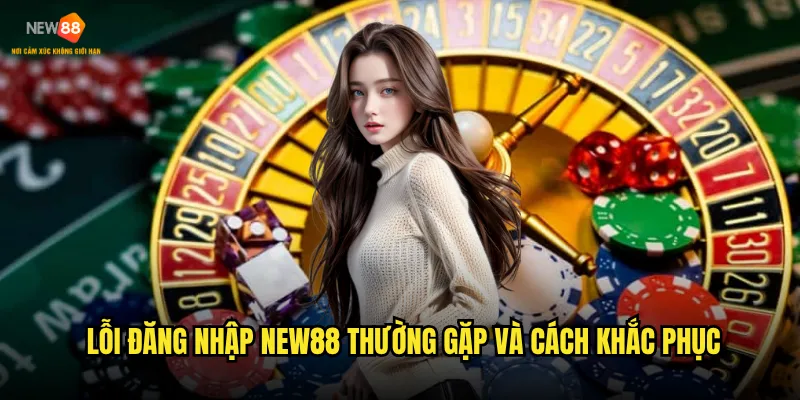 Đăng nhập trên nền tảng New88 bị lỗi thì phải làm sao? 3 Lỗi đăng nhập New88 thường gặp và cách khắc phục