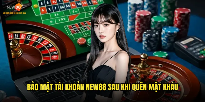Bảo mật tài khoản New88 sau khi quên mật khẩu