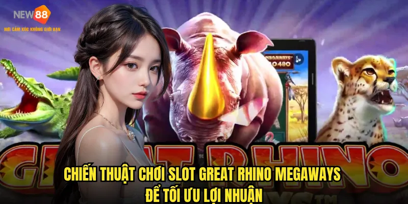 Slot Great Rhino Megaways New88 có phải là lựa chọn tốt nhất cho dân cược slot? 3 Chiến thuật chơi Slot Great Rhino Megaways để tối ưu lợi nhuận